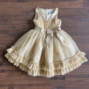 Janie and Jack formal girl’s dress size 4